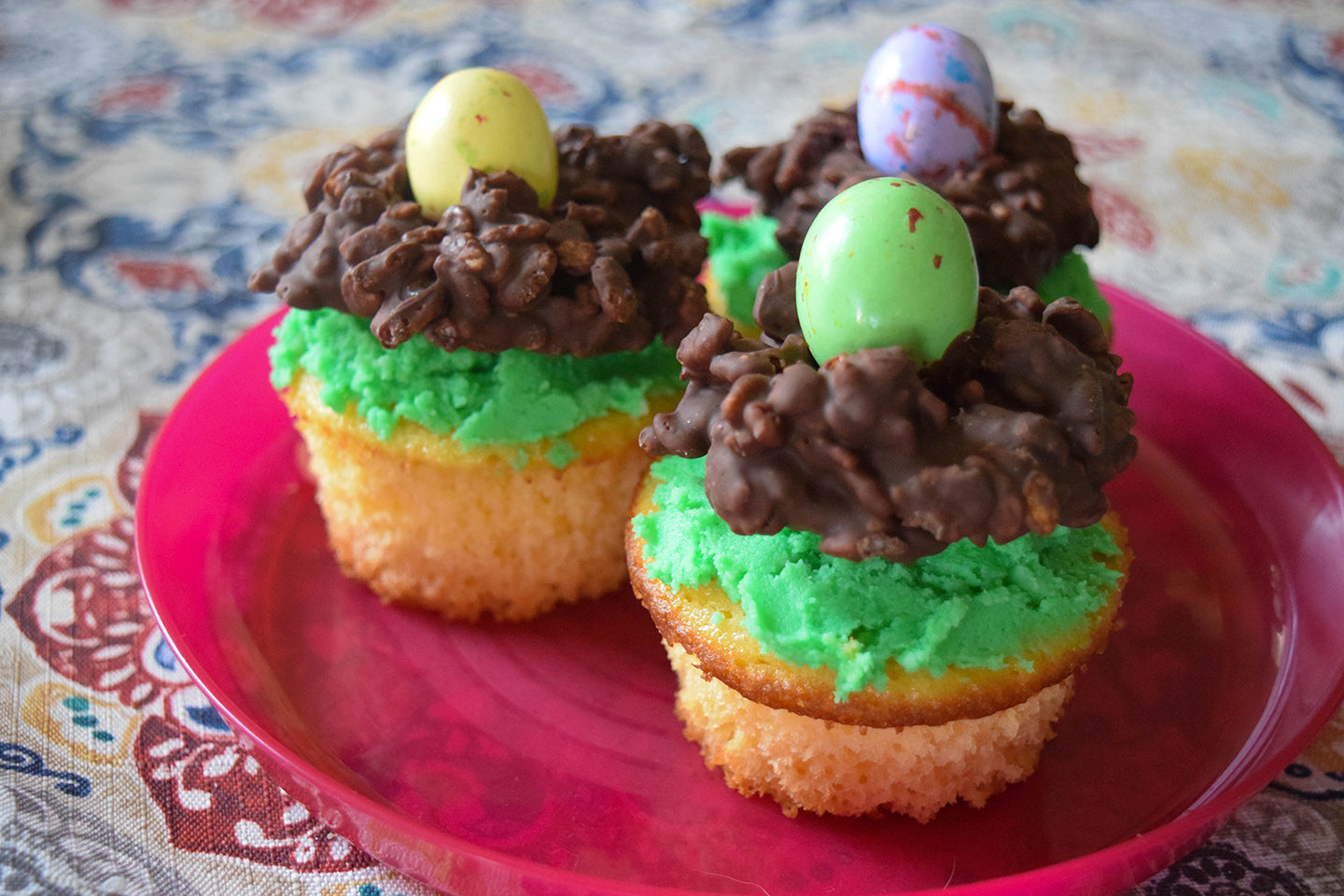 Sweet Creations - Bird's Nest Cupcakes