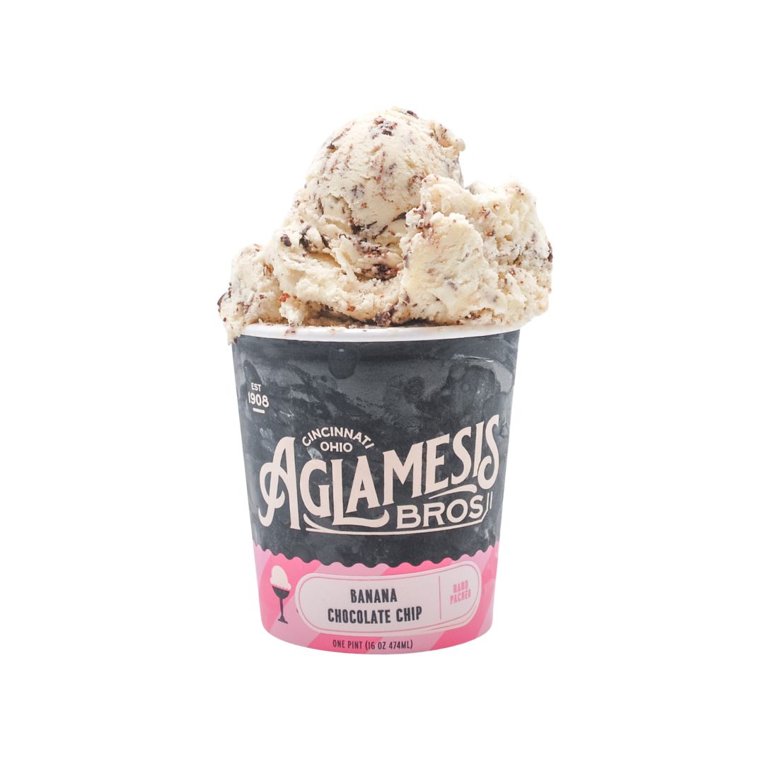 Banana Chocolate Chip Ice Cream | Aglamesis Brothers - Aglamesis