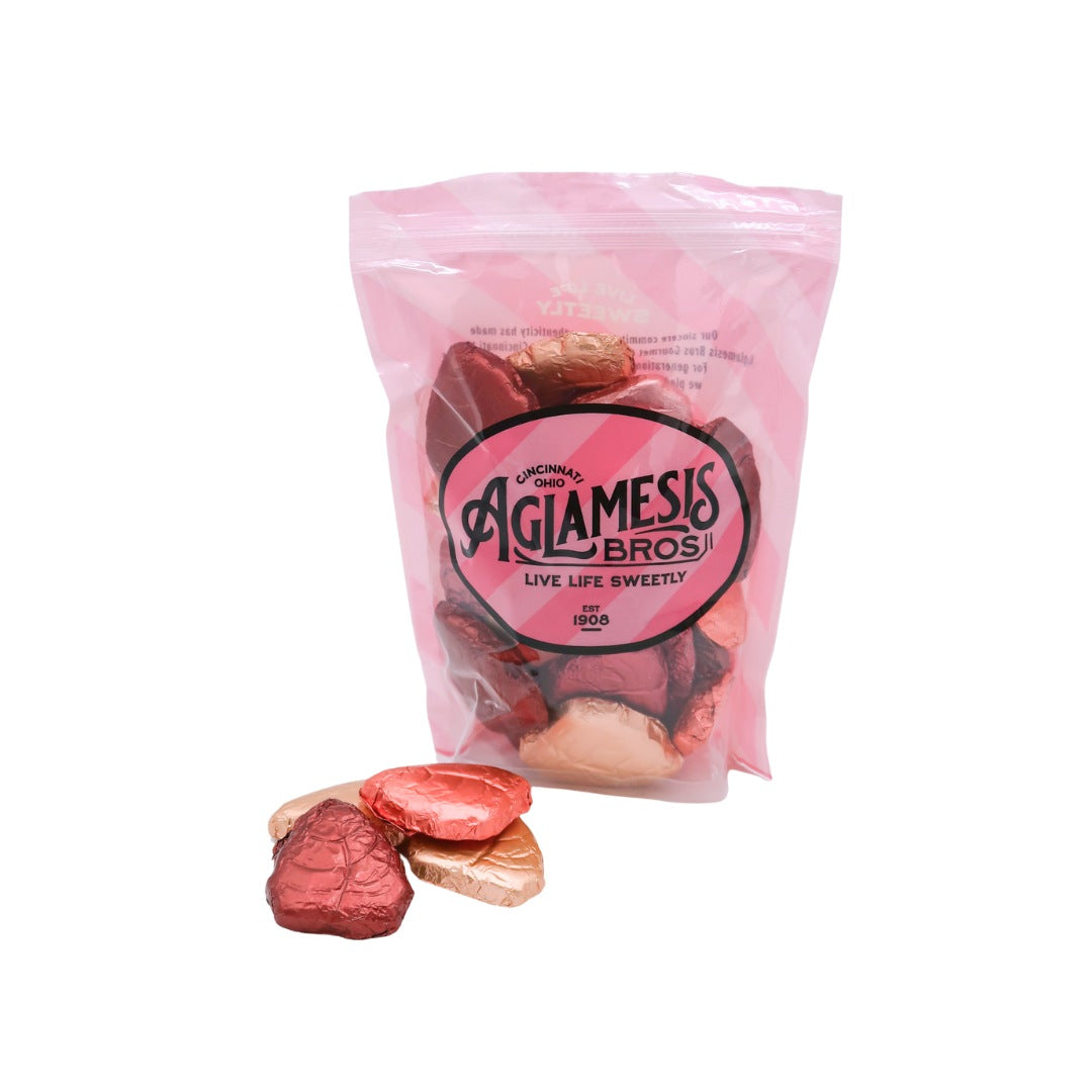 Solid Chocolate Fall Leaves