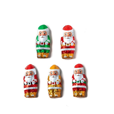 Milk Chocolate Mini Santas