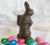 Standing Chocolate Bunny